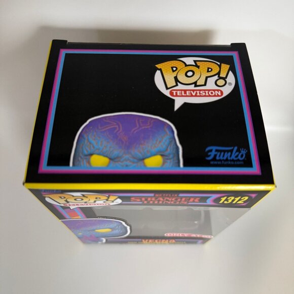 Funko POP! Netflix Stranger Things Season 4 Vecna Black Light Target Exclusive F - Picture 4 of 8